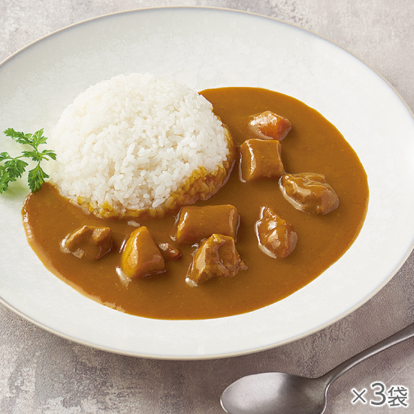 <!--チキンカレー 3袋* -->