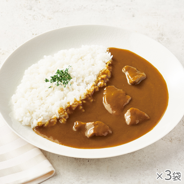 <!--ポークカレー 3袋* -->