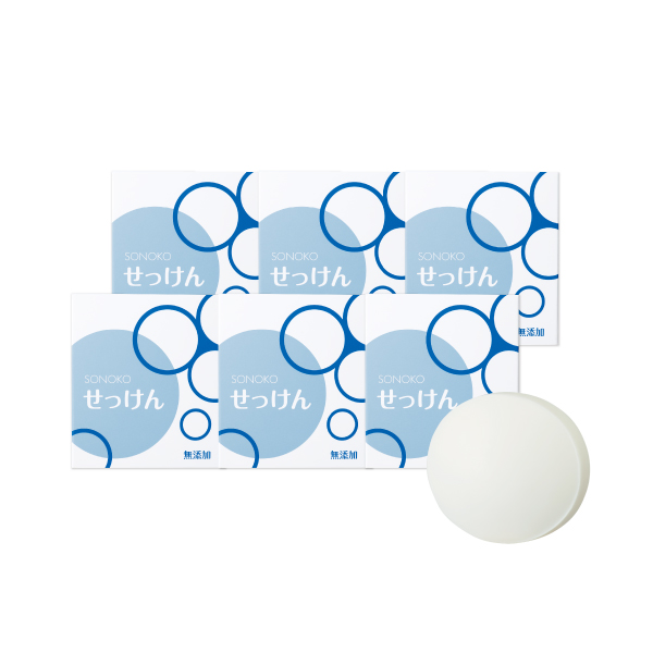 <!--せっけん 6個 -->