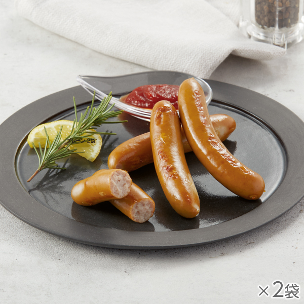 <!--無塩せきポークウインナー プレーン 2袋* -->