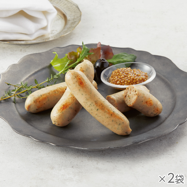 <!--無塩せきポークウインナー ハーブ 2袋* -->