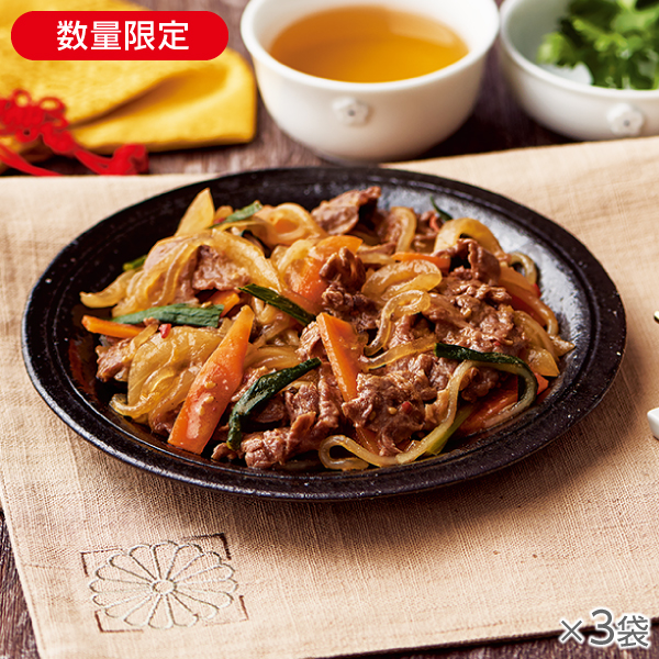 <!--牛肉と春雨のチャプコギ 3袋* -->