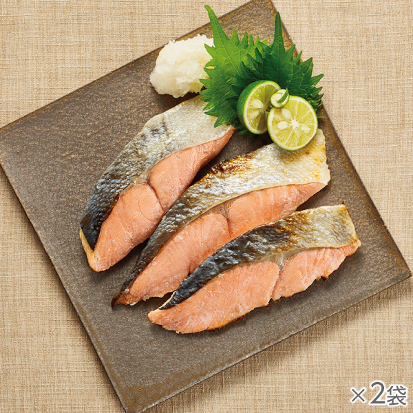 <!--秋鮭の塩麹漬け焼き 6切* -->