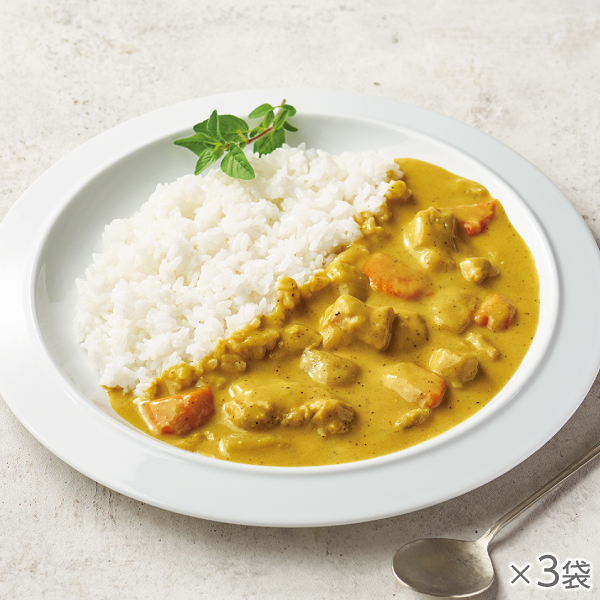 <!--クリームカレー 3袋* -->