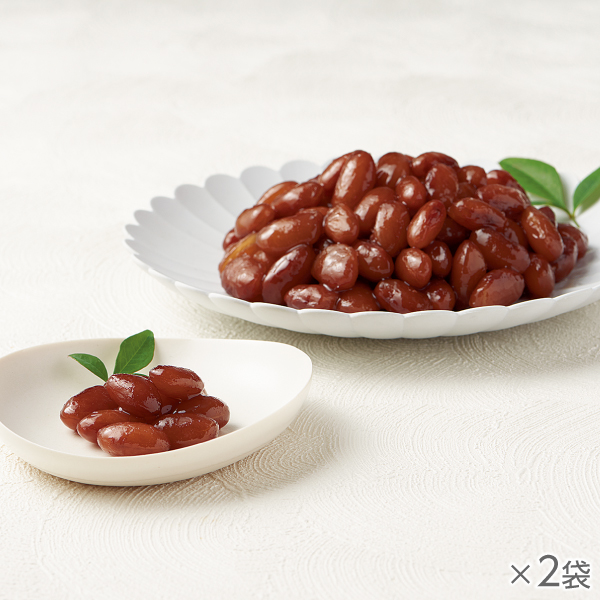 <!--いんげん豆の煮豆 2袋* -->