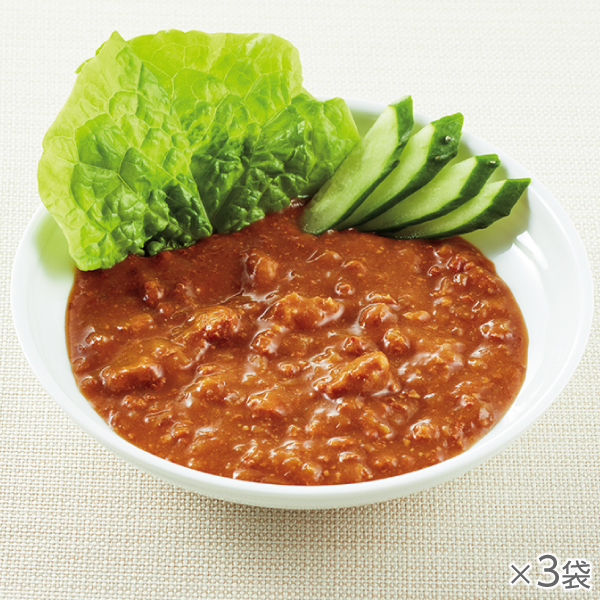 <!--ノンオイル中華 万能肉味噌 3袋* -->