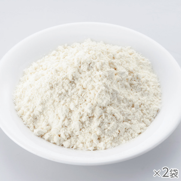 <!--国産小麦粉 2袋* -->