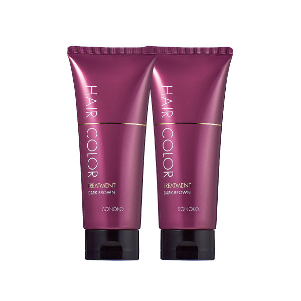 <!--ヘアカラートリートメント ダークブラウン 2本 -->