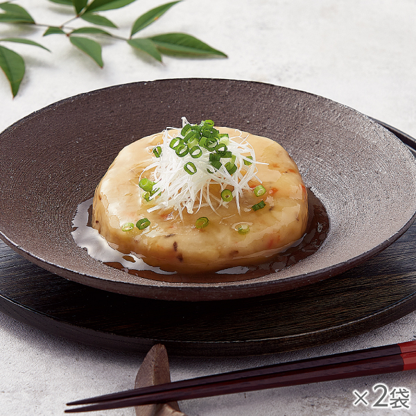 <!--天然鯛入り餡かけしんじょう 2袋* -->