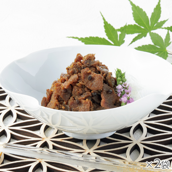 <!--黒毛和牛と実山椒の佃煮 2袋* -->