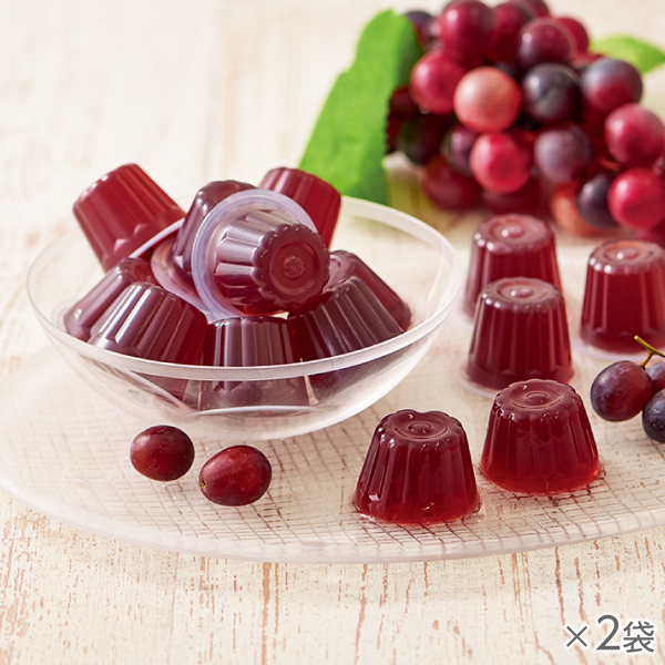 <!--プチゼリー葡萄 2袋* -->