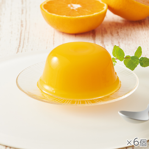 <!--フルーツゼリー温州みかん 6個* -->