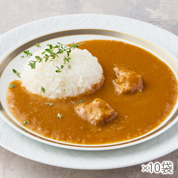 <!--【限定】ノンオイル調理 マイルドチキンカレー×10* -->