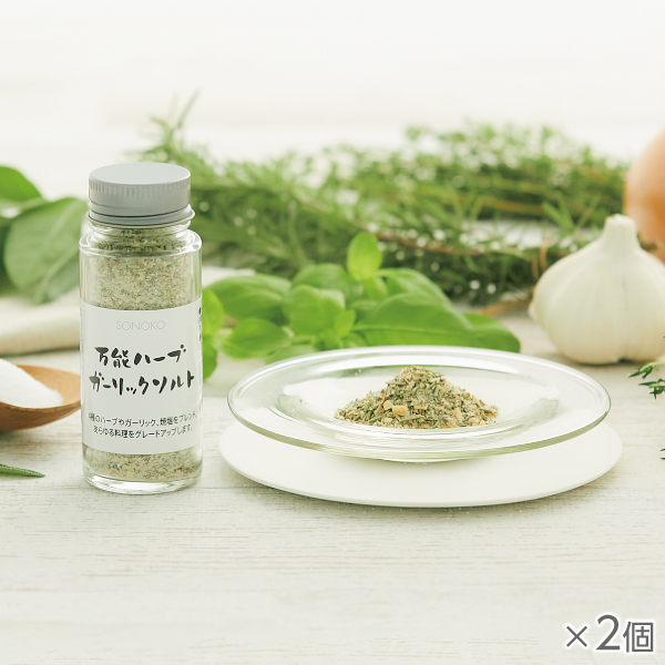 <!--万能ハーブガーリックソルト 2個* -->