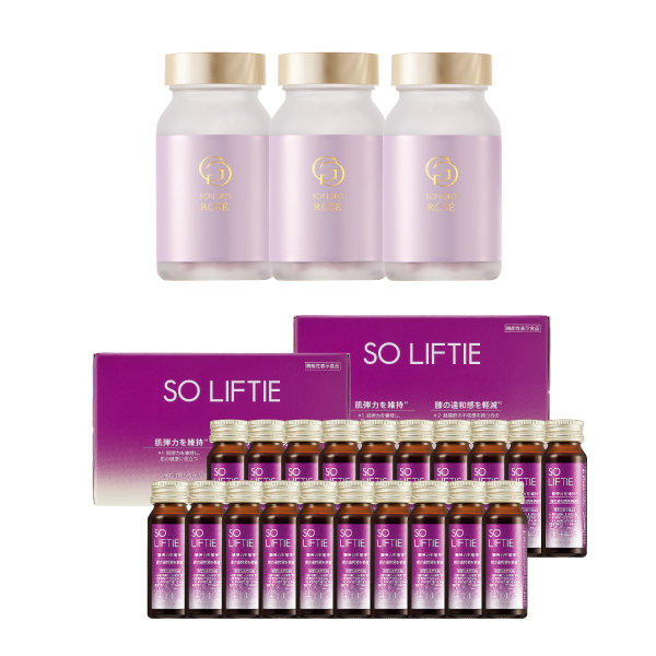 <!--SONOKO G.Gロゼ 3本&SO LIFTIE 20本セット* -->