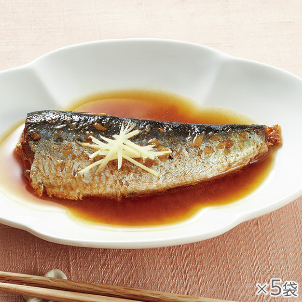 <!--国産真いわしのしょうが煮 5袋* -->