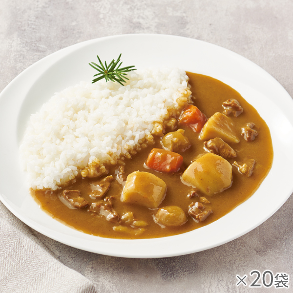 <!--じゃがいもゴロゴロカレー 20袋* -->
