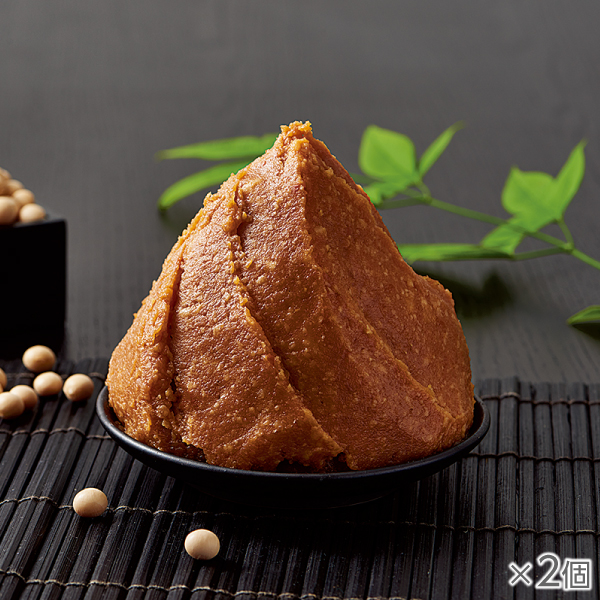 <!--追い麹仕立ての生味噌 2個* -->