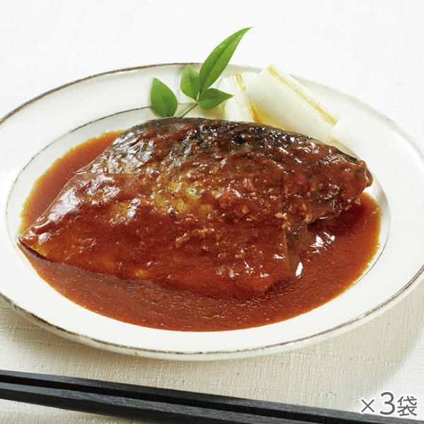<!--国産真さばの味噌煮 3袋* -->