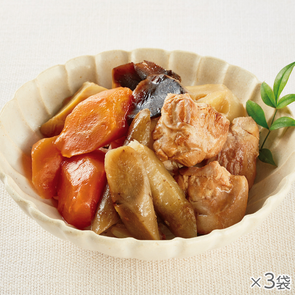 <!--国産具材の筑前煮 3袋* -->
