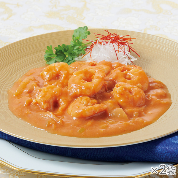 <!--ノンオイル中華 海老チリソース 2袋* -->