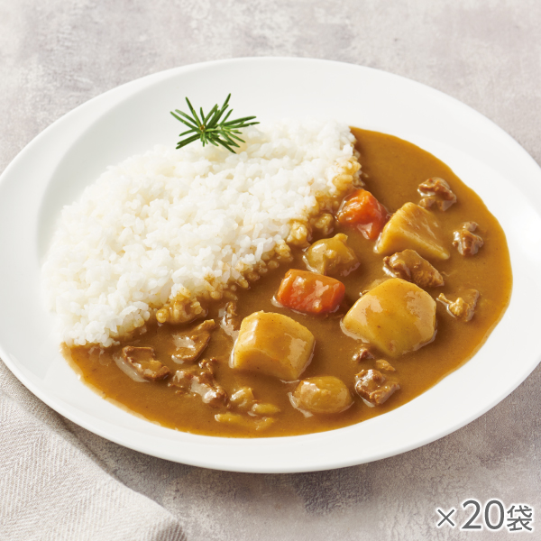 <!--じゃがいもゴロゴロカレー 20袋* -->