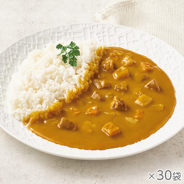 <!--ノンオイル調理 黄色いビーフカレー 30袋* -->