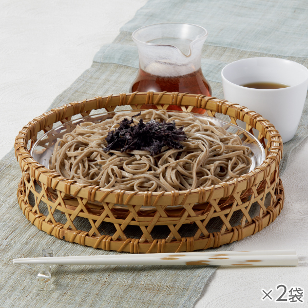 <!--自家製粉そば粉のなま蕎麦 2袋* -->