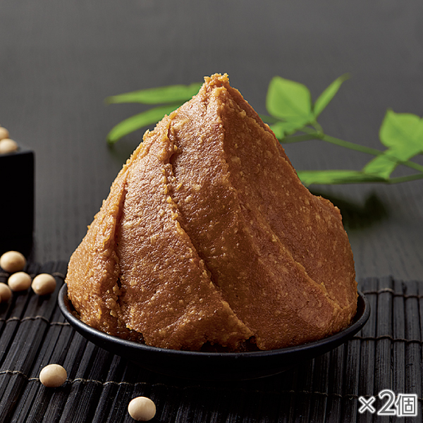 <!--追い麹仕立ての生味噌 2個* -->