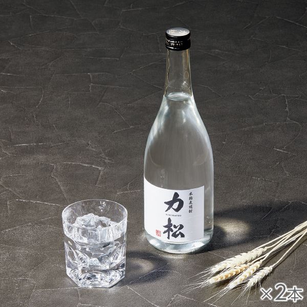 本格麦焼酎力松 2本 