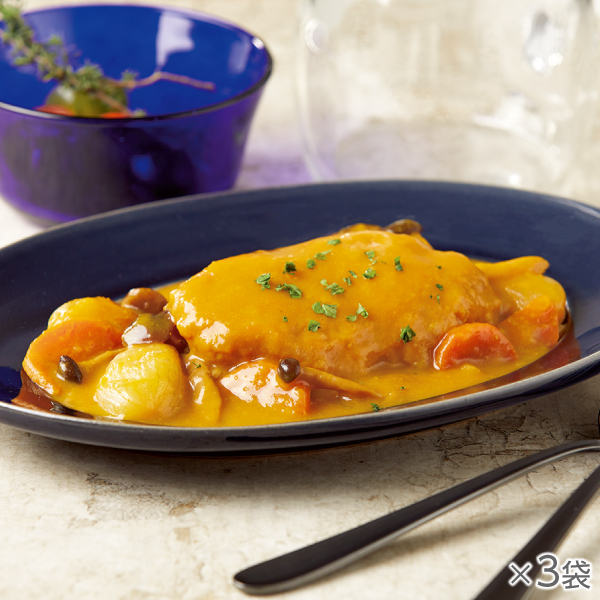 鶏肉のやわらか煮オレンジ風味 3袋* 