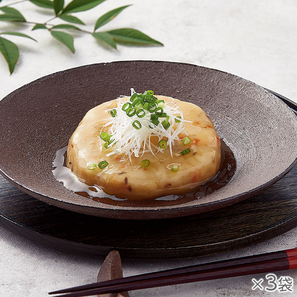 天然鯛入り餡かけしんじょう 3袋* 