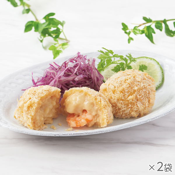 <!--焼きフライ 海老クリームコロッケ 2袋* -->