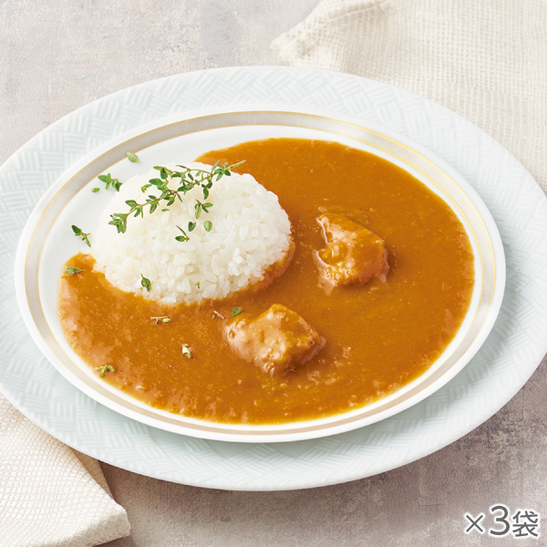 ノンオイル調理 マイルドチキンカレー 3袋* 