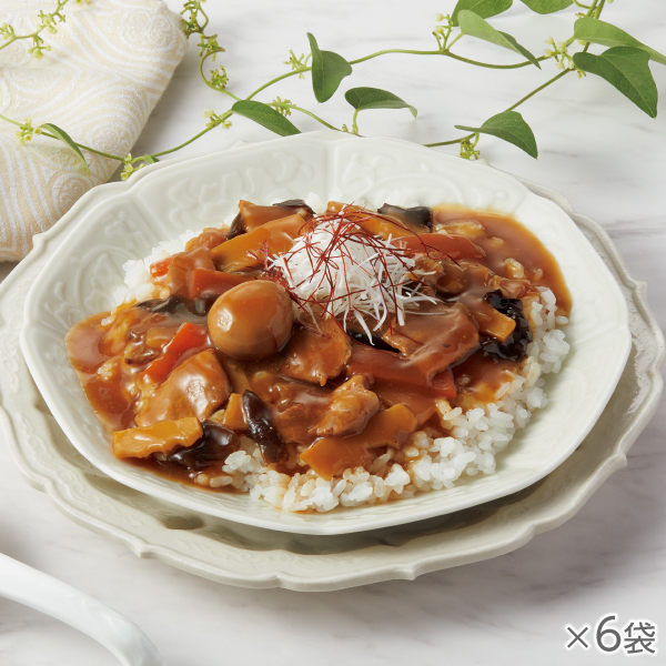 <!--ノンオイル中華 中華丼 6袋* -->