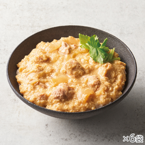 <!--だし薫るかき玉風親子丼 6袋* -->