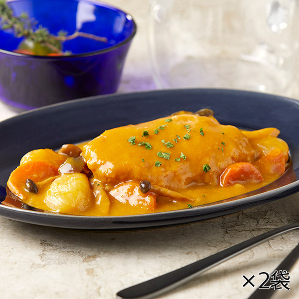 <!--鶏肉のやわらか煮 オレンジ風味 2袋* -->