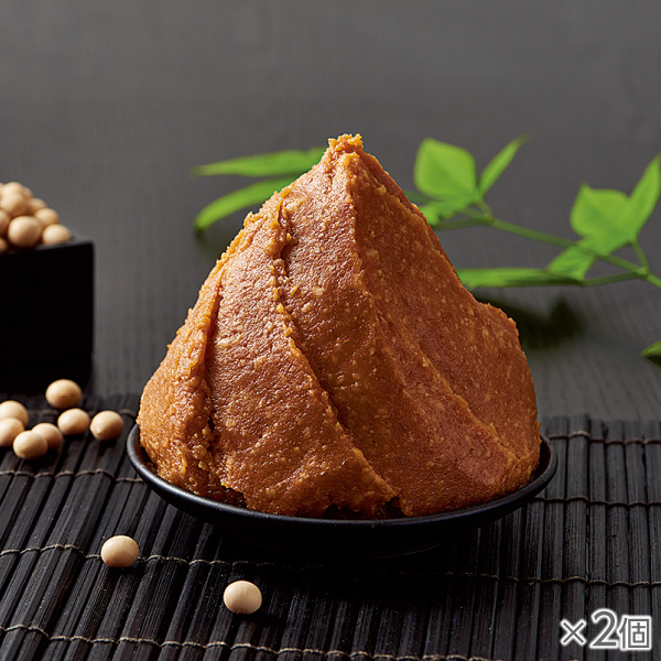 追い麹仕立ての生味噌 2個* 