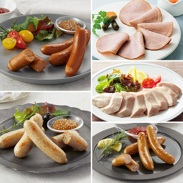 SONOKOこだわり無塩せきお肉加工品5種セット* 