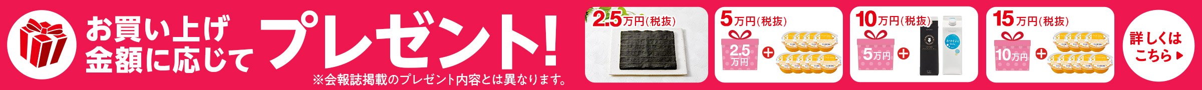 特別SONOKOの日プレゼント