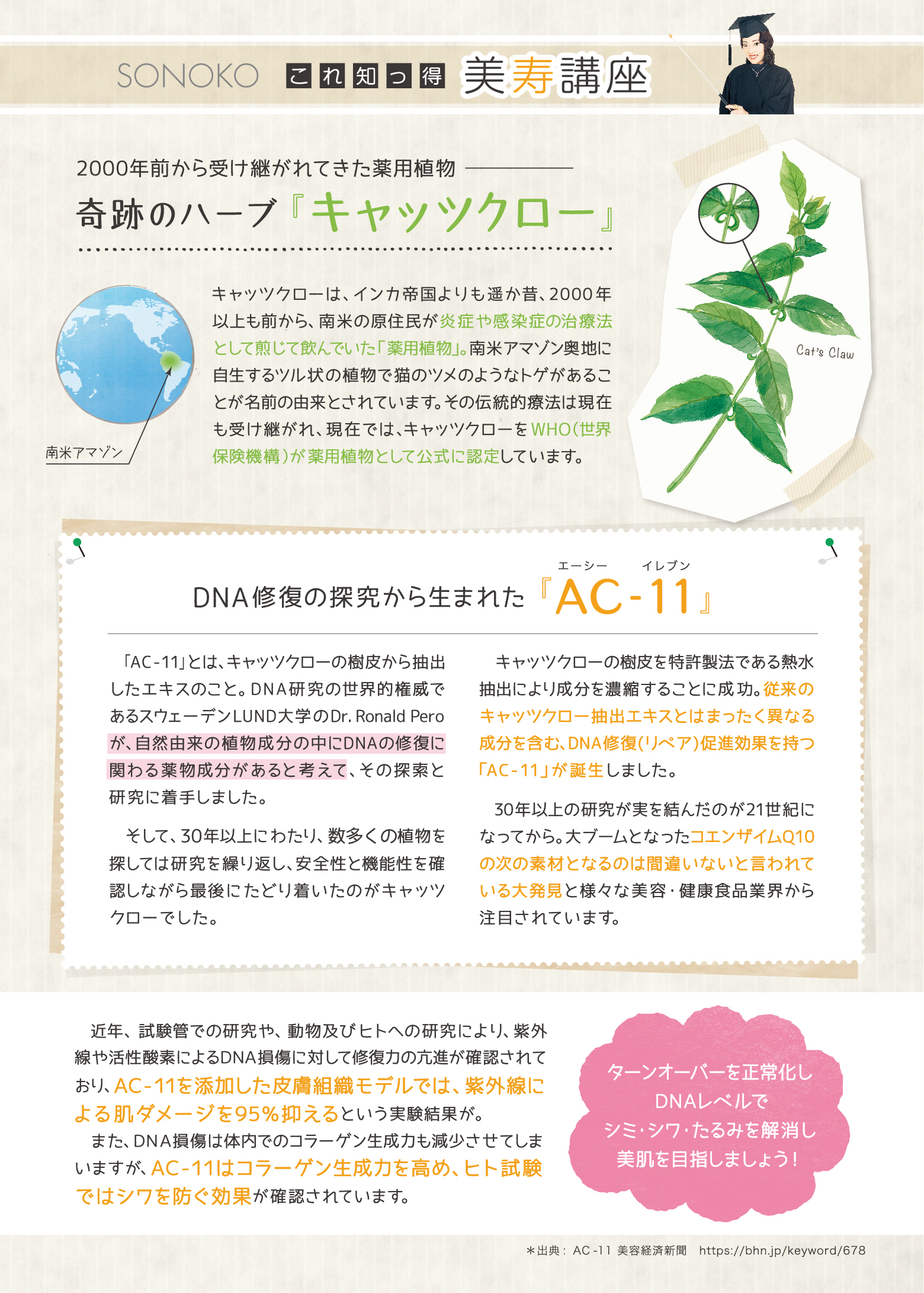 美肌とDNAの深い関係