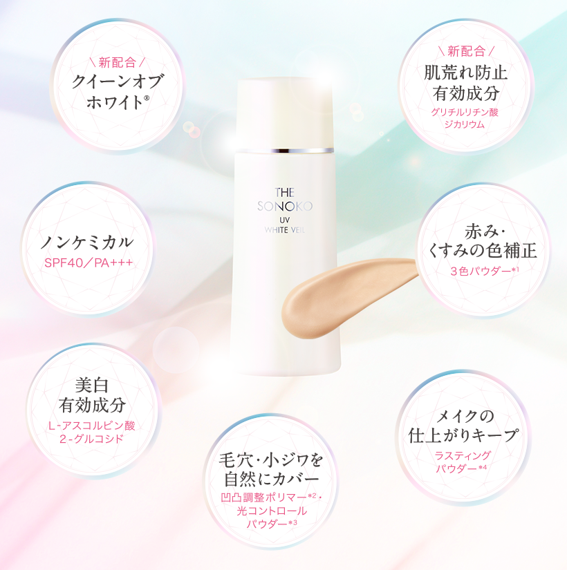 ザ・ソノコUVホワイトヴェール