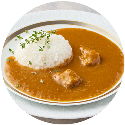 ノンオイル調理マイルドチキンカレー