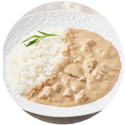 白いカレー