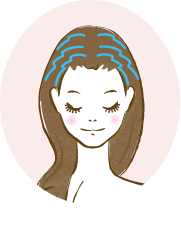 ぬるま湯でしっかりと予洗い