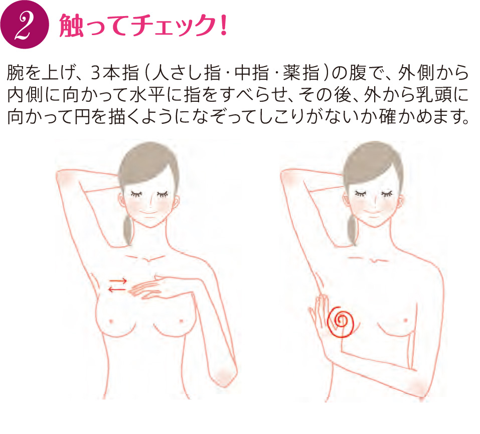 乳がんセルフチェック2