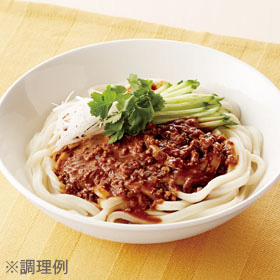 胡麻と山椒の汁なし坦々ソース