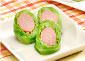 フランクキャベツロール