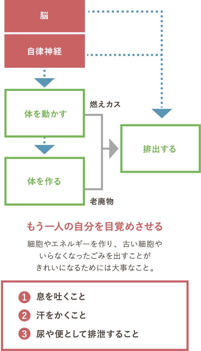 正しく排出をコントロールする