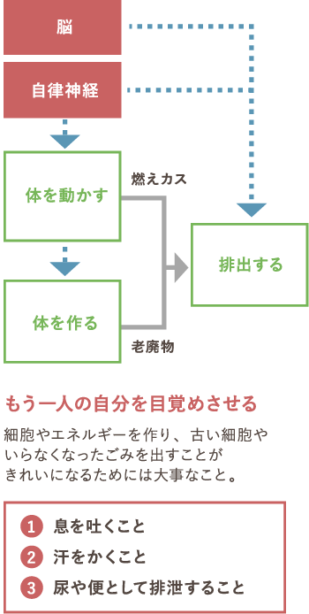 正しく排出をコントロールする